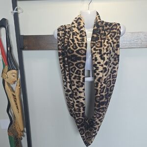 Leopard Print Infinity Scarf